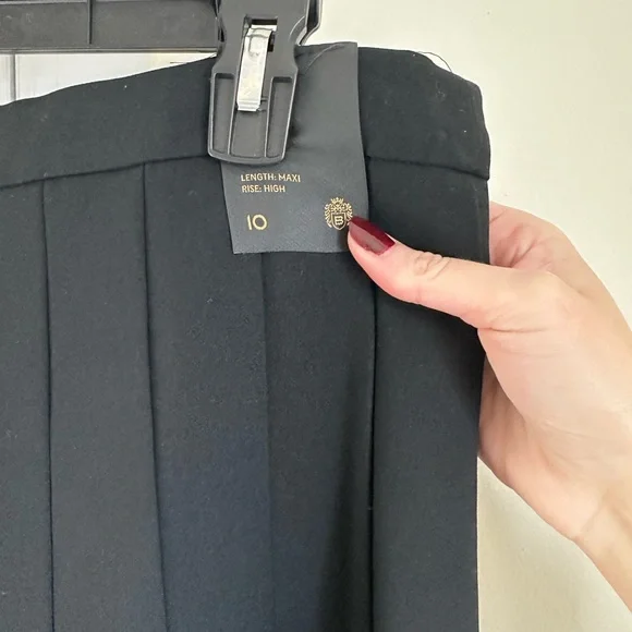 Aritzia Didi Babaton Black Pleated Skirt - Picture 7 of 12